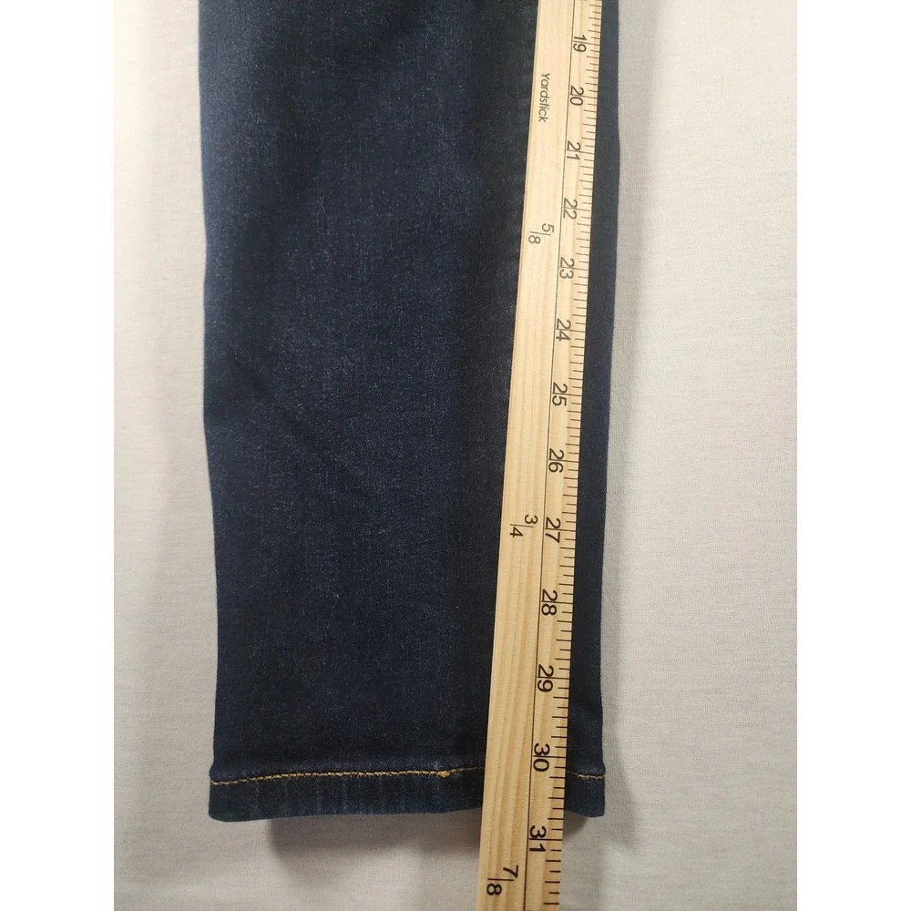 Torrid Super Soft Jegging Dark Wash Triple Button Skinny Jeans 24XT 14873502 - Picture 3 of 9